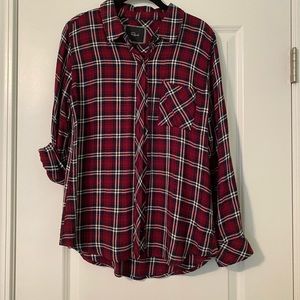 Rails button down long sleeve shirt